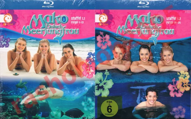 MAKO MERMAIDS - Season 1.2 ( Epis. 14-26 ) - Blu-ray Region FREE