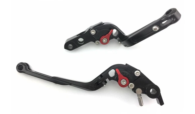 Leviers De Frein/débrayage Flip-up Rouge Pour MV Agusta Brutale 675 - Neuf France