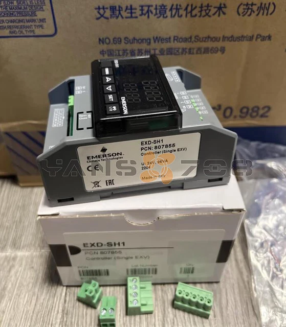 NEW 1PC EMERSON Electronic expansion valve controller EXD-SH1+EXD-M03 £ ...
