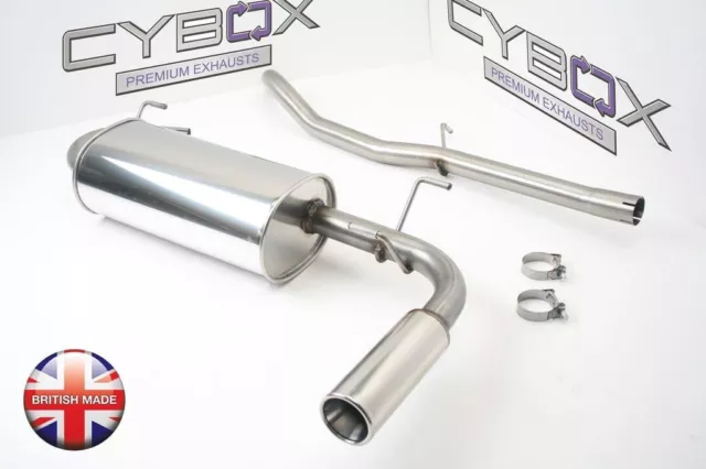 Mazda Mx5 Mk2 1.6, 1.8, Cybox Stainless Steel Exhaust System