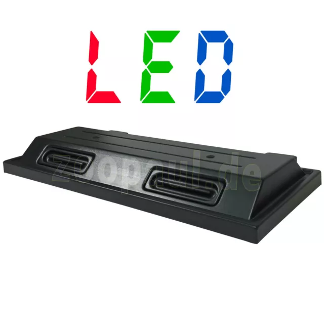 LED 80x35 Avec Lampe CM Aquarium Terrarium Couverture Couvercle Noir Sparsam Rio