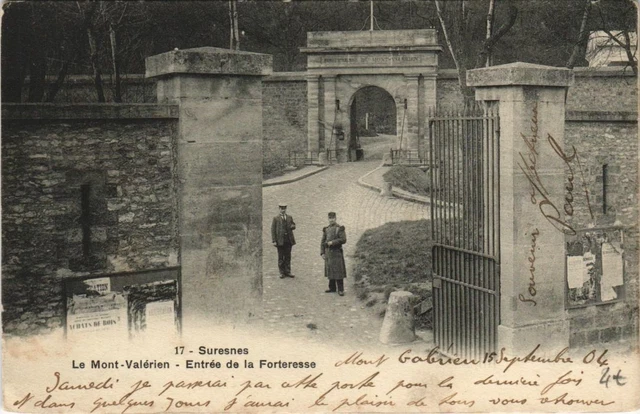 CPA SURESNES Le Mont Valérien Entrance (806849)