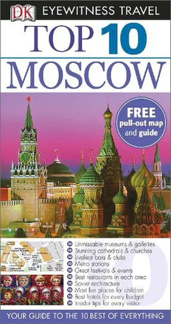DK Eyewitness Top 10 Moscow by DK Eyewitness (English) Paperback Book
