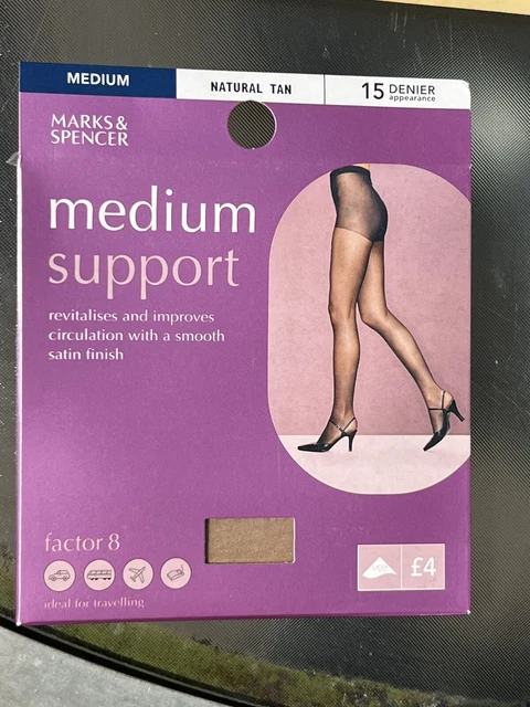 Marks & Spencer, Accessories, Marks Spencer Den Thin Soft Mat Finish  Black Pantyhose Tights Ladder Resist