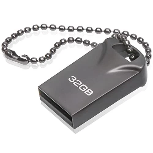 Clé USB 32 Go Mini Clef USB 32 GB Pen Drive USB Flash Drive 32GB avec Pendent...