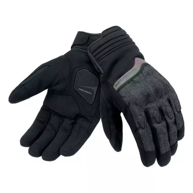 Gants Moto Scooter Tucano Urbano Boss Noir Imperméable D'Hiver