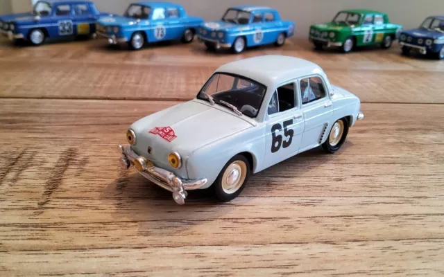 Renault dauphine rallye monte carlo 1958 solido norev eligor ixo 1/43