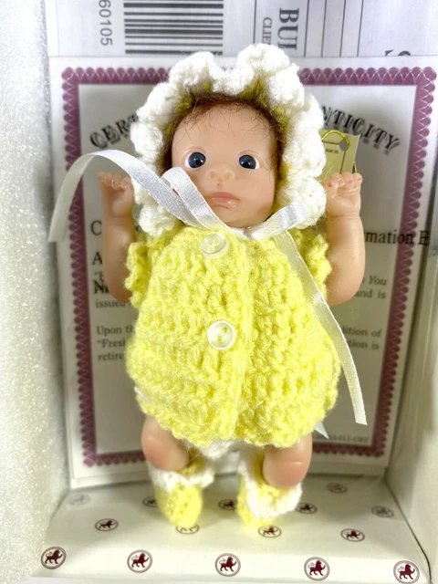 *3 Ashton Drake Galleries 4.5" Vinyl Doll Fresh As A Daisy Sweet As You Please