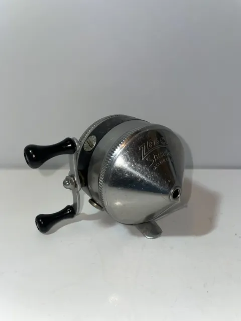 VINTAGE ZEBCO SPINNER Model 33 Feather Touch Spin Cast Reel Made In USA  $24.99 - PicClick