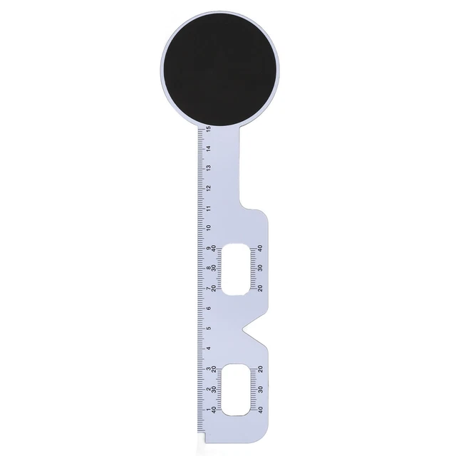 5x Eye Pupil Distance Meter Smoothing Edges Prevent Slip Handle Ophthalmic CHW