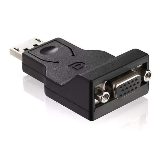 Displayport Display Port DP Stecker auf zu to VGA Buchse Adapter Konverter M/F