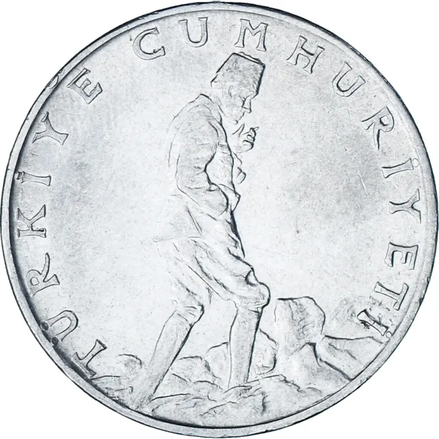 [#1025109] Monnaie, Turquie, 2-1/2 Lira, 1972, TTB, Acier inoxydable, KM:893.2