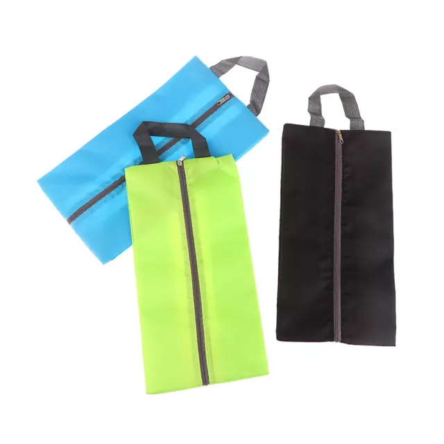 Dustproof Shoes Storage Bags Travel Portable Nylon Shoes Bag with Sturdy Zipp FI