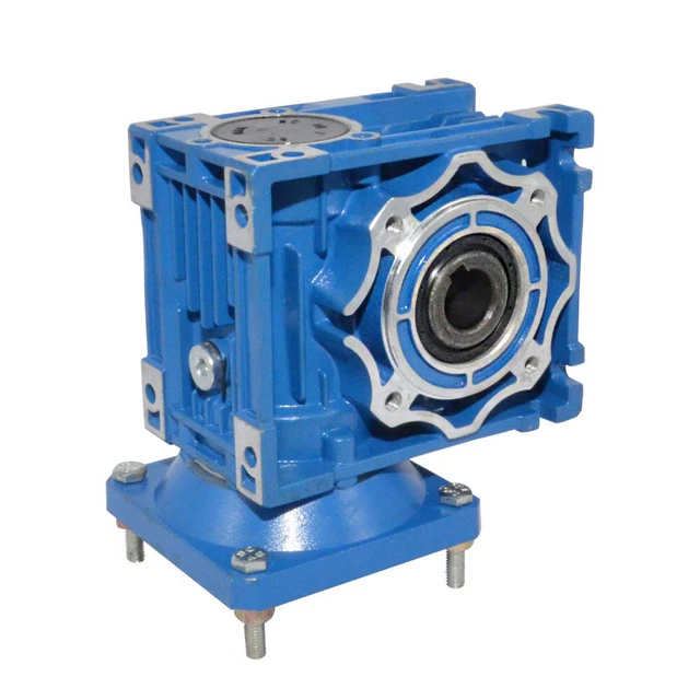 NMRV 025 030 040 Worm Gear Box 5:1~100:1 Reduction Stepper Motor Speed Reduce
