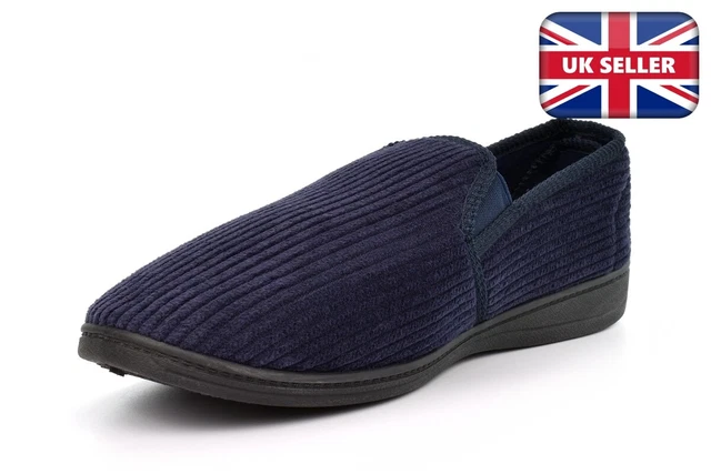 Pantofole con corda da uomo blu navy pantofole slip on da uomo pantofole da uomo