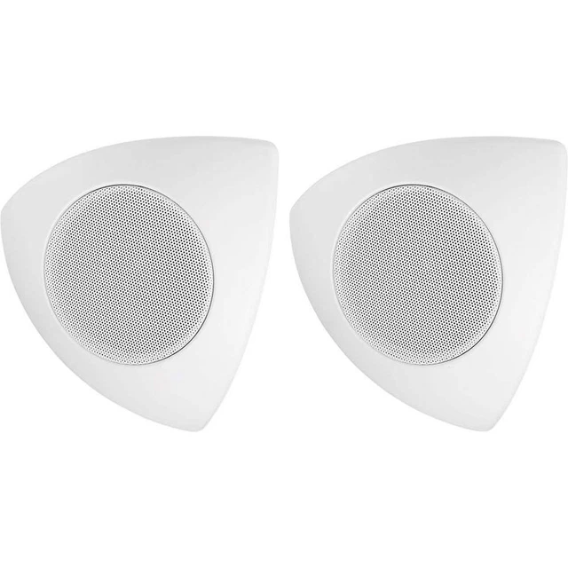 Enceinte dangle Monacor MKS-48/WS blanc 30 W 1 paire(s)