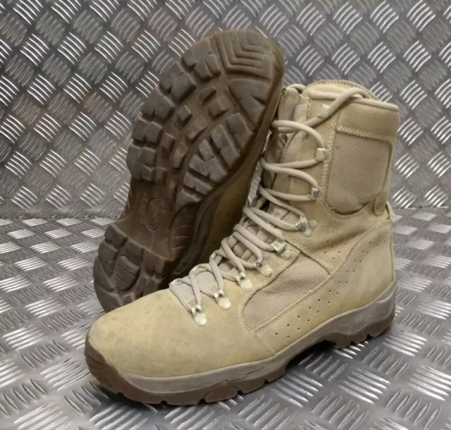 Genuine British Army Issue Meindl Desert Fox Assault / Patrol Combat Boots