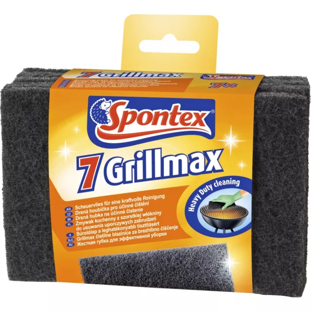 Spontex Scouring Pads Cleaning Kitchen Scourers Heavy Duty Scrubber Grate Gastro