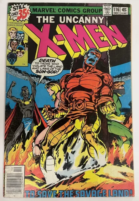 UNCANNY X-MEN #116 (1978 Marvel) VF