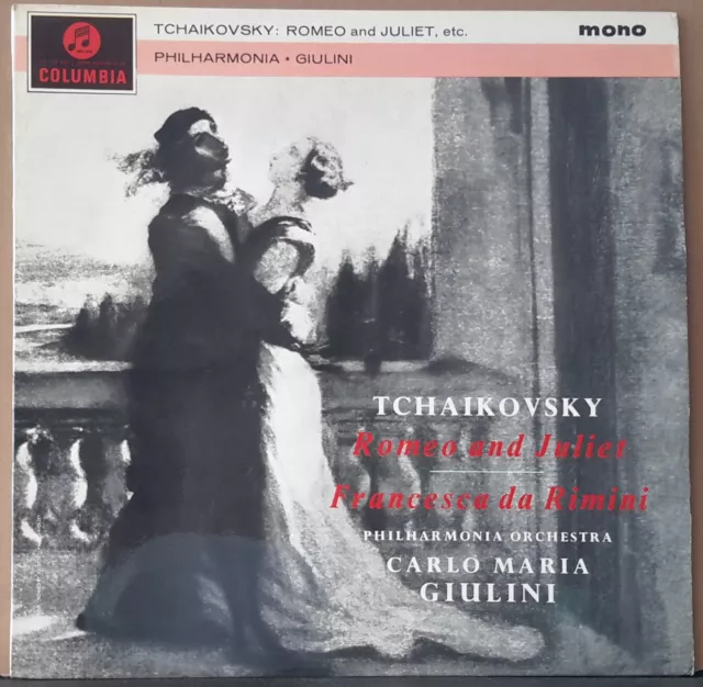 Columbia 33Cx 1840 Uk Ed 1 Tchaikovsky - Romeo & Juliet Giulini Philharmonia