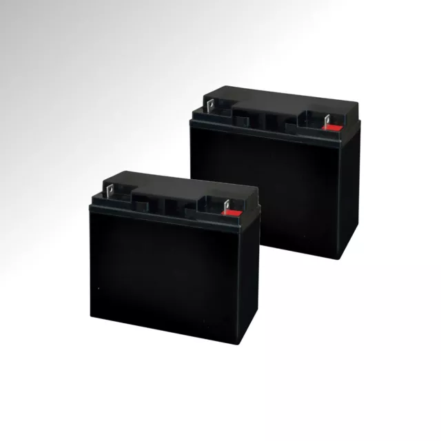 2x 12V 18Ah Ersatz Batterie für APC RBC7 Smart UPS 1500 USV Akku Battery AGM