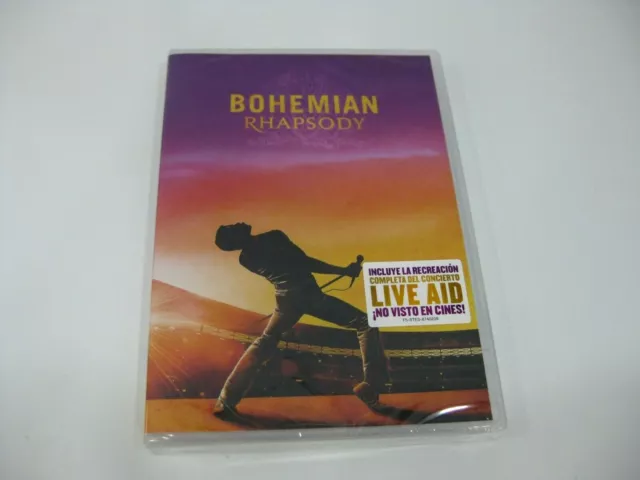 Bohemian Rhapsody (Queen) DVD Concerto De Queen Sigillata Nuovo