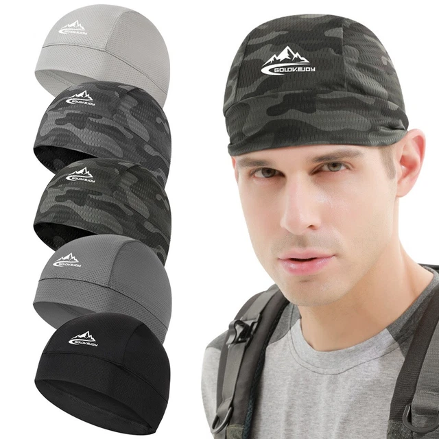 Casquette de vélo haute performance à sec rapide pour casque de moto doublure