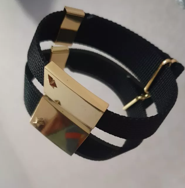 RARE COLLECTOR  bracelet A MEN de THIERRY MUGLER  neuf