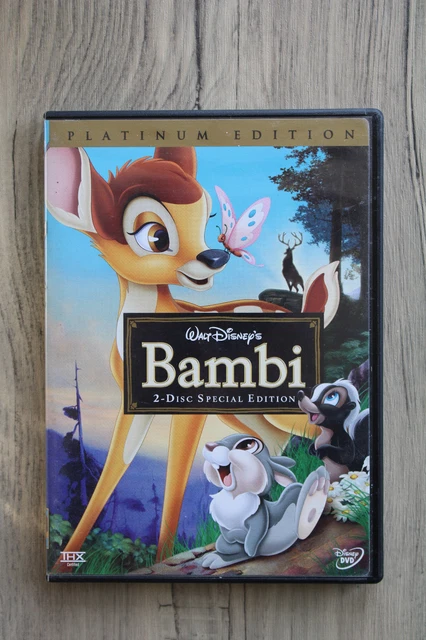 Bambi (Two-Disc Platinum Edition) DVD VERY GOOD