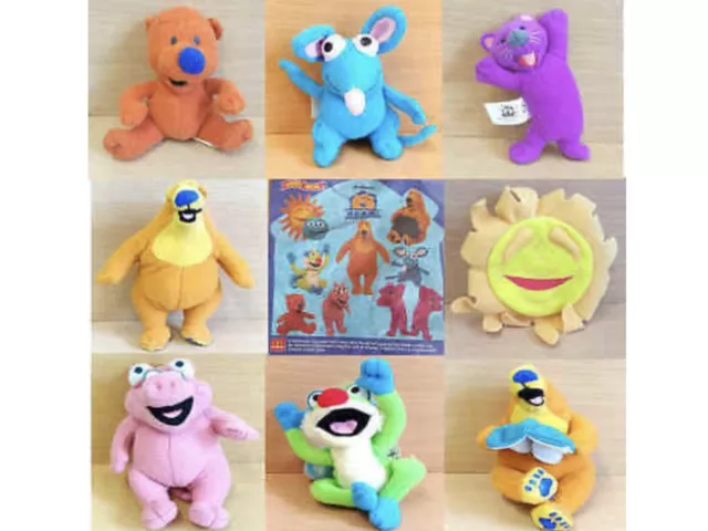 McDonald’s Happy Meal Toys Bear in the Big Blue House 2002 Various. BNIP.
