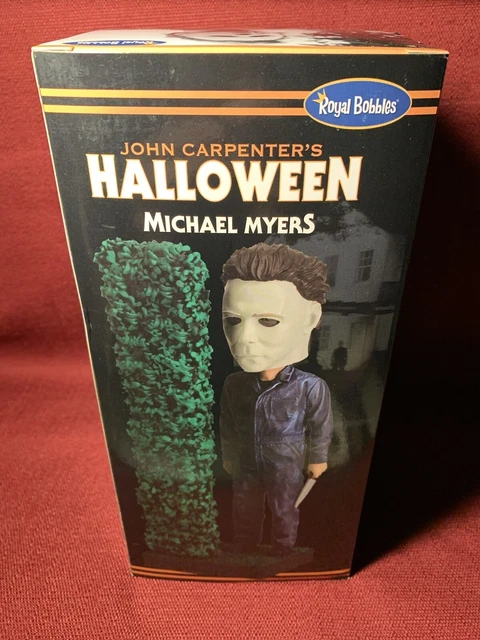 Royal Bobbles Halloween MICHAEL MYERS HEDGE Bobblehead Statue SPIRIT EXCLUSIVE 3
