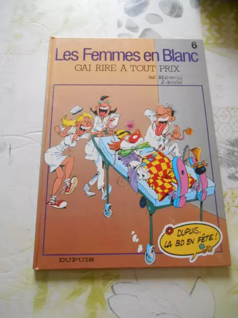 vintage bd  LES FEMMES EN BLANC n° 6 an 1994