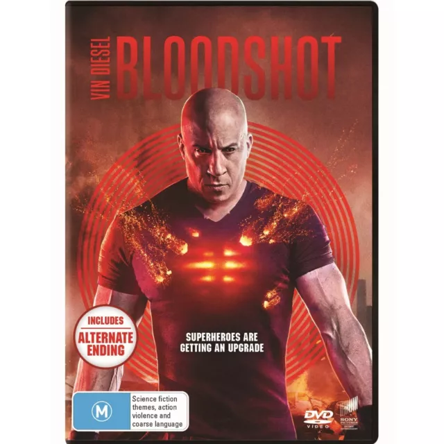 Bloodshot (DVD, 2020) PAL Region 2 4 5 (Vin Diesel, Guy Pearce) NEW / SEALED