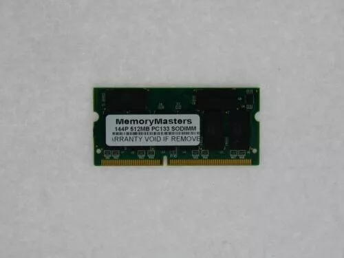 512MB Sdram Mémoire RAM PC133 Sodimm 144-PIN 133MHZ Sodimm