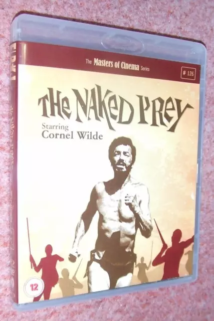 The Naked Prey Blu-ray & DVD, Booklet Eureka Masters Of Cinema #126 Cornel Wilde