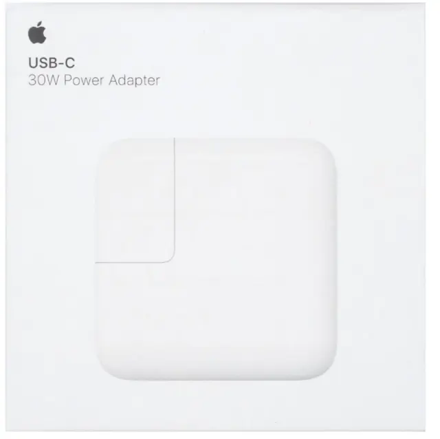 Apple 30W USB-C Power Adapter Adaptateur secteur USB-C de 30W