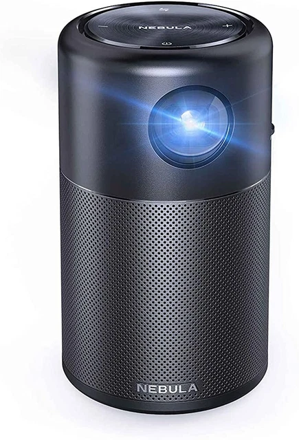 Nebula Capsule, by Anker, Smart Portable Wi-Fi Mini Projector