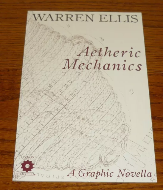 Aetheric Mechanics, Warren Ellis, Avatar Press Comics 2008 HIGH GRADE