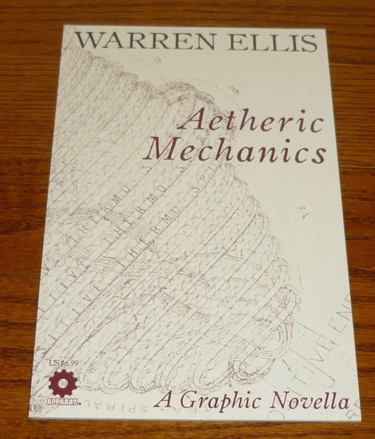 Aetheric Mechanics, Warren Ellis, Avatar Press Comics 2008 HIGH GRADE