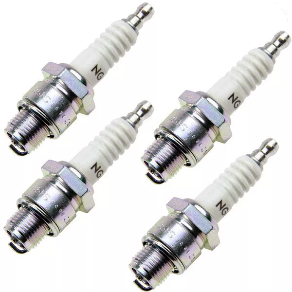 NGK 4 Pack of OEM Standard Spark Plugs, B9HS-10-4PK