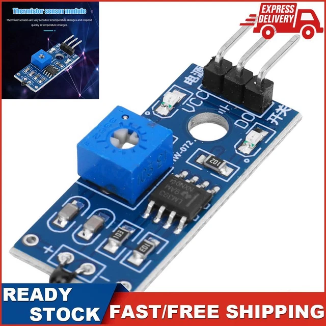 THERMAL SENSOR MODULE NTC Thermistor Sensor Useful for Arduino DIY Kit ...