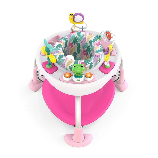 Brights Starts, Bounce Bébé, Ludique Palms 2 IN 1 Aktivitätshüpfer Spielzentrum
