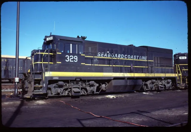 Original Rail Slide - SBD Seaboard 329 Charleston SC 12-24-1977