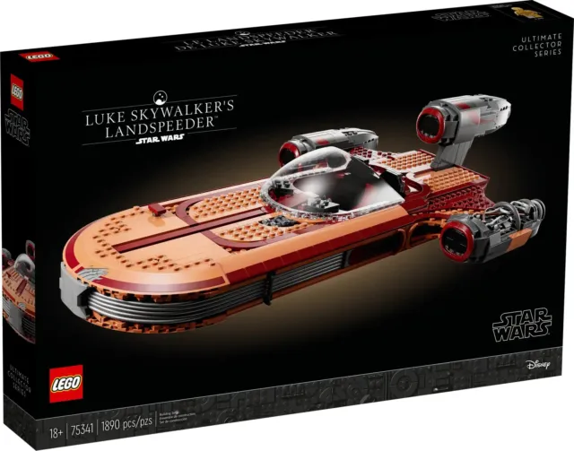 LEGO UCS 75341 Star Wars - Luke Skywalker’s Landspeeder (BNIB - Damaged Box)