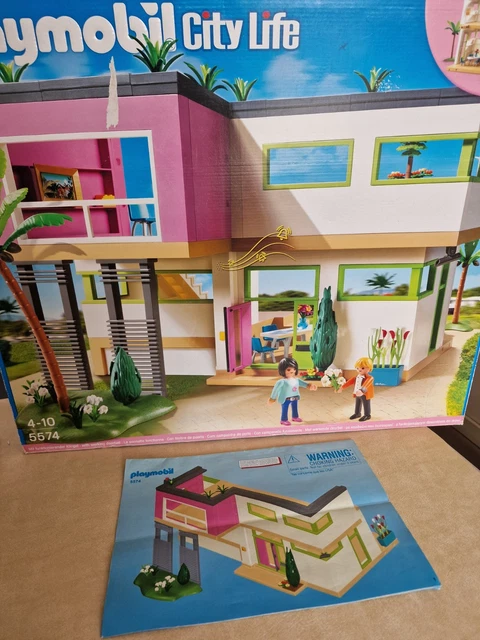 Test de la maison moderne Playmobil 5574