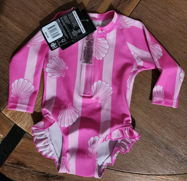 Bonds girls size 000 Bathers new with tags and free tracked postage rrp $42.99