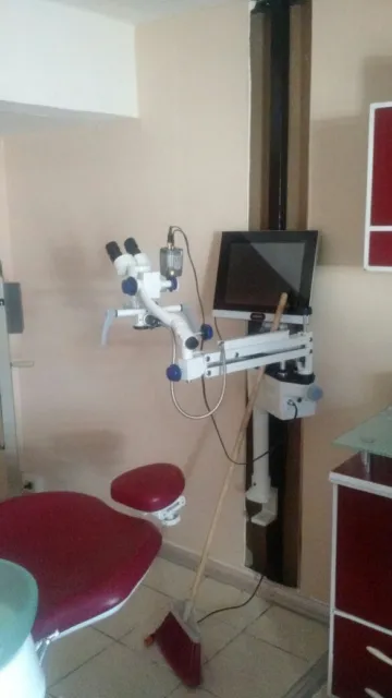 Moniteur LED de microscope opératoire dentaire portable GSS, séparateur de...