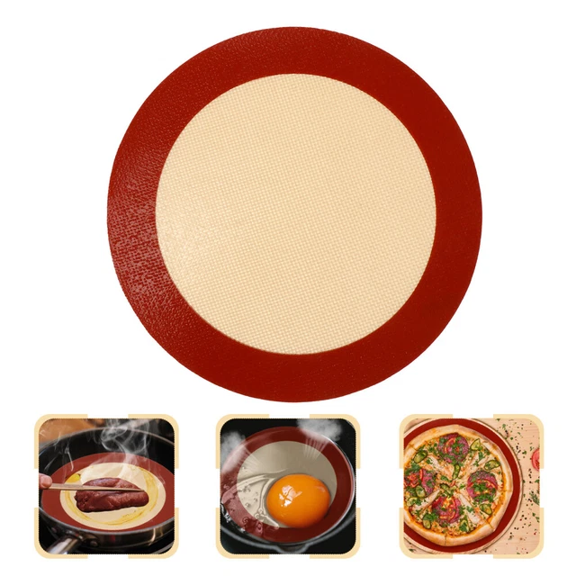 Plaque à Pizza Micro-ondes Antiadhésive - 15 Cm, En Acier, Pour Cuire Bacon, Viandes, Petites Pizzas