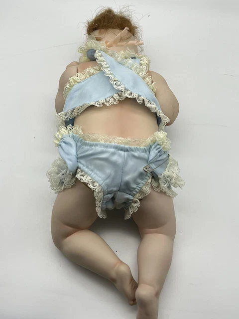 THE ASHTON DRAKE GALLERIES - GOOD AS GOLD PORCELAIN DOLL TC 4871 Signed 4