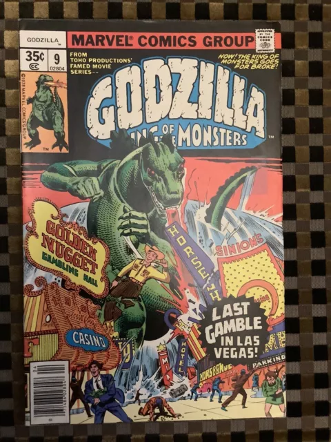 Marvel Comics Godzill, Where Monsters Dwell, The Living Mummy, Man Wolf 8 Total